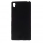 Матовый чехол для Sony Xperia Z5 Premium (Черный)